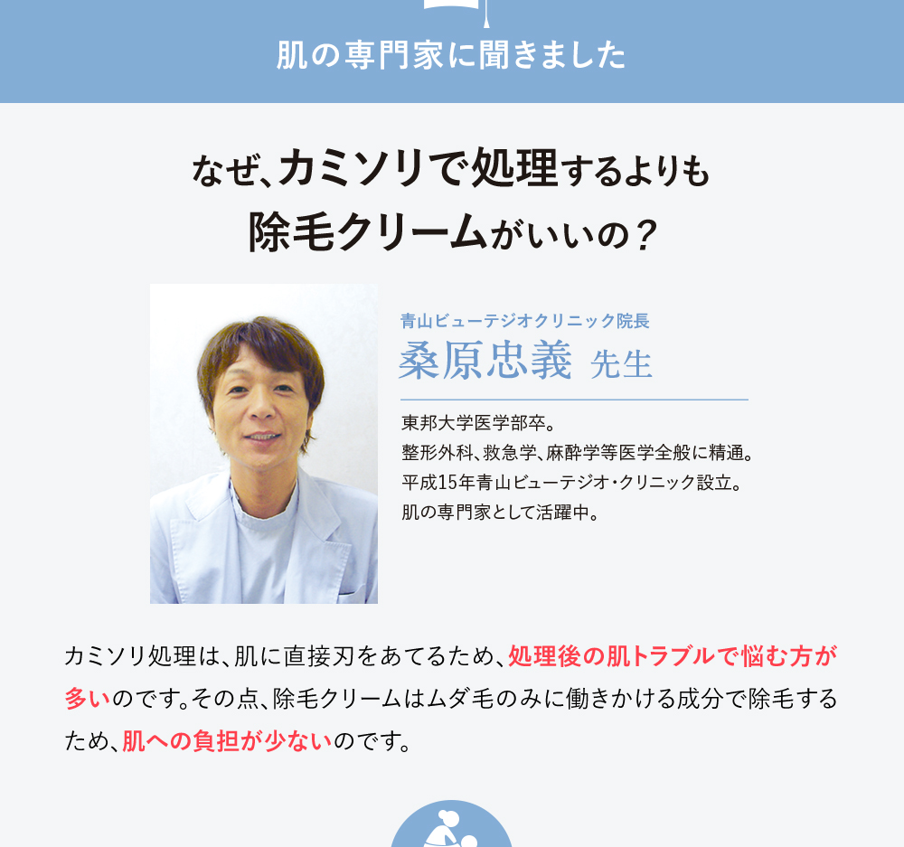 肌の専門家に聞きました